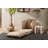 Modern 1-Seat Sofa-Bed, Beige Linen Fabric, 26.8 x 27.6 x 26.0 inches | Sturdy 100% Metal Frame | Converts to Bed: 78.7 x 23.6 inches | Perfect for Small Spaces, Stylish & Functional Design-2143004628