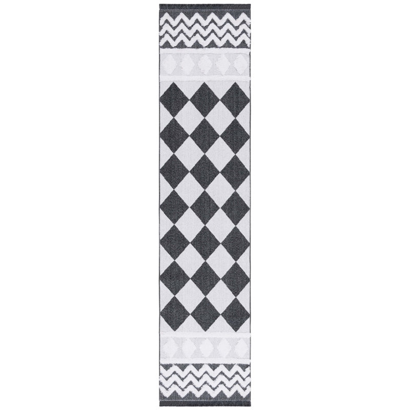 Augustine Performance Geometric Rug, Runner 2' x 9'