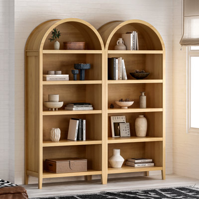 Bookcase Storage Display Cabinet With 5 Shelves by Latitude Run