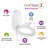 Mayfair by Bemis NextStep2 Slow Close Round White Enameled Wood Toilet Seat