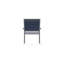 Bazza Sling Aluminum Frame Dining Height Stacking Café Chair with Marine Grade Polymer Arm Accent-8400863-8400856