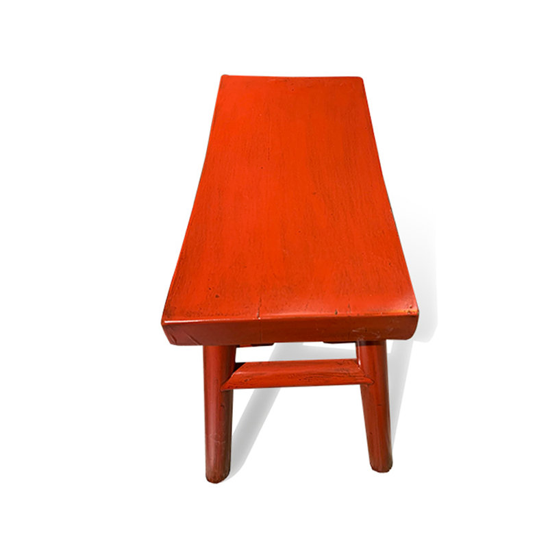 Tabouret papillon à hauteur standard - Rouge, Red, 18.75" H x 16.5" W x 12.25" D