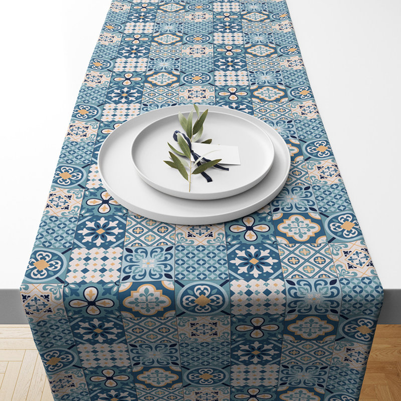 Juliano Geometric Table Runner