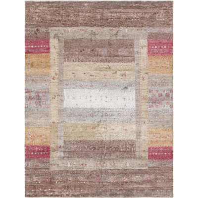 Geometric Area Rug in Multi