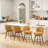 26" Swivel Upholstered Counter Stool with Solid Wood Frame and Mid Back-1180840756