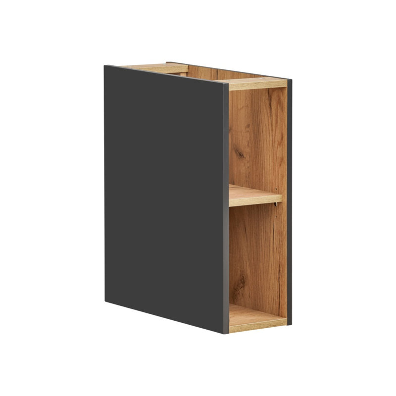 Ela-Rose Bathroom Shelves, Black