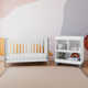 Storkcraft Modern Pacific Crib and Modern Changing Table 2-Piece Nursery Set