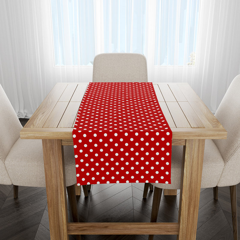 SkeltinCleveland Polka Dots Table Runner