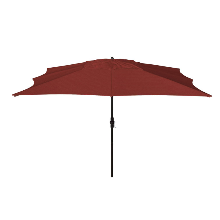 Grunwald 132'' x 132'' Rectangular Umbrella Sunbrella® Umbrella