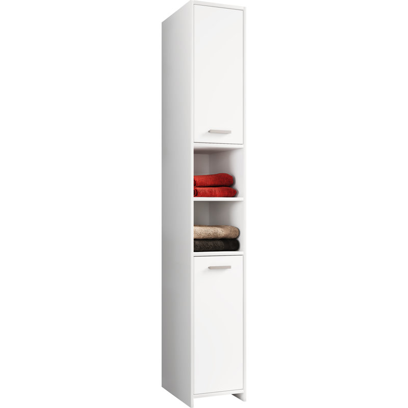 Shafia Freestanding Bathroom Cabinet, White