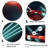 " Neon Light Strips Around Red Sedan "-97045041-97045036