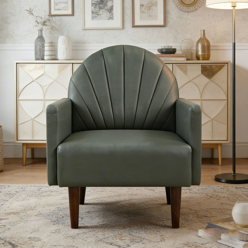 Chaises d'appoint, Vert foncé