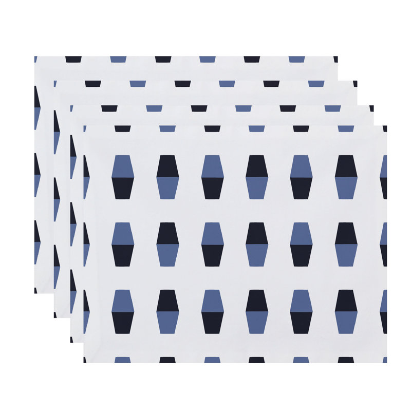 Napperon Aksel, Bleu marine