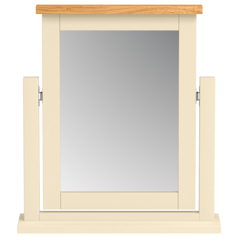 Oxford Rectangle Freestanding Makeup / Shaving Mirror