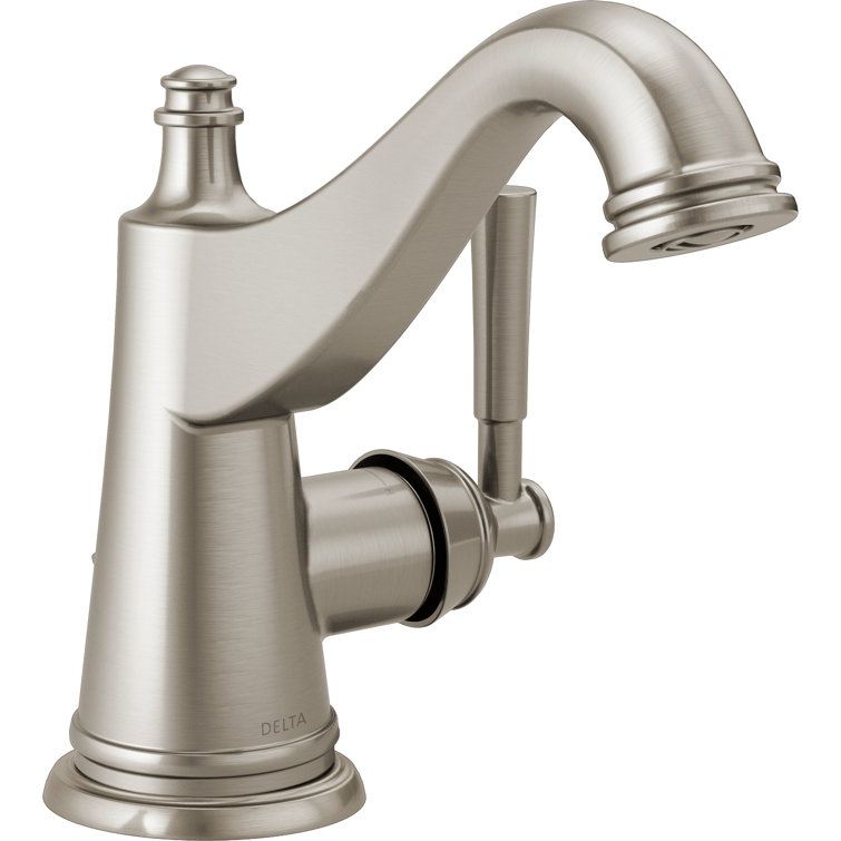 Mylan Single Hole Bathroom Faucet with Drain Assembly and Spot Shield Technology