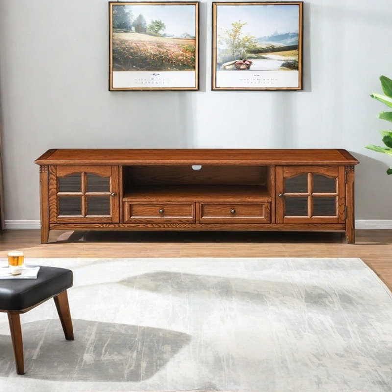 Rustic TV Stand, 86.61"