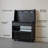 35.5-inch Solid Carbonized Ash Wood Pantry Cabinet