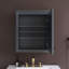 Armoire de rangement murale de salle de bain l 24 "x H 27" avec miroir-579574783