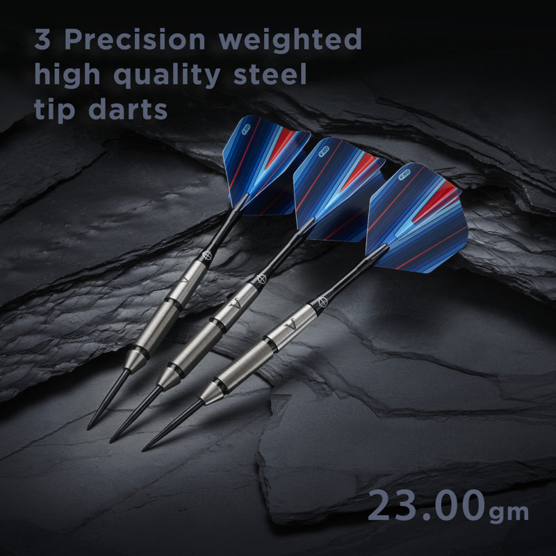 Viper Sidewinder 80% Tungsten Steel Tip Darts Set