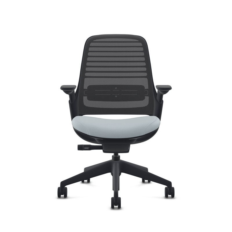 Steelcase Series 1 Task Chair, Night Owl/Graphite, Black, Carpet