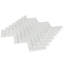 11"X 12.6" Herringbone Polished Glass Mosaic Tile-61266923