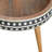 Hallur Solid Wood Top End Table