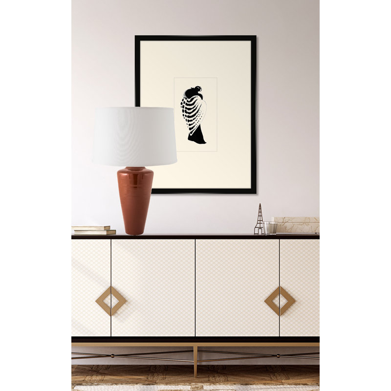 Alinson Ceramic Table Lamp, Cayenne