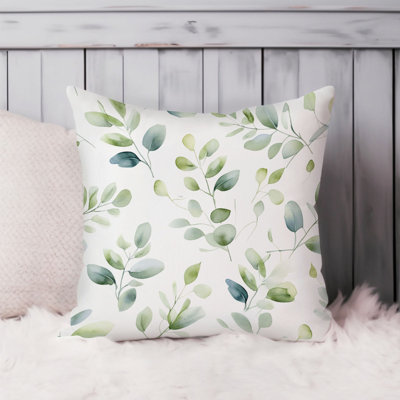Botanical Eucalyptus Leaves Pattern Leaf XVI