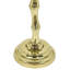 Table d'appoint élégante en marbre avec base en aluminium de forme bambou, parfaite pour les intérieurs modernes et classiques.