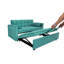 Canapé-lit convertible 3-en-1 53 po Modern Velvet-1866577570-1866577573