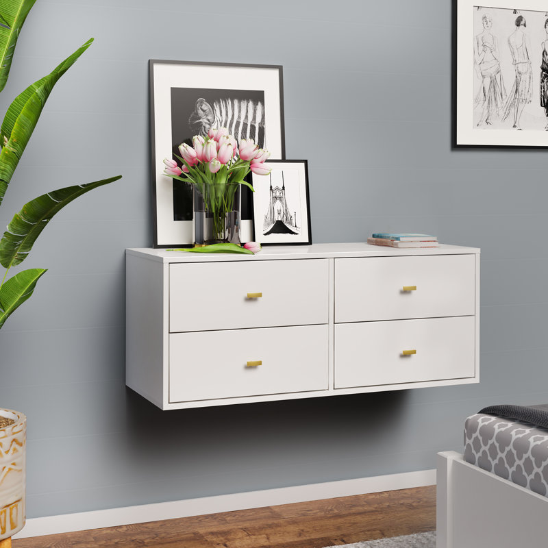 Ailee-May 4 Drawer42.25" W Double Dresser