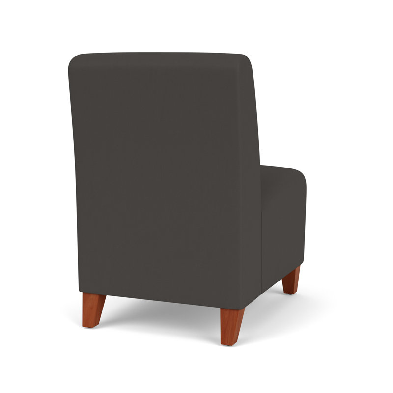 Chaise d'invité sans accoudoirs Siena, Cherry, Gris anthracite Patriot Plus