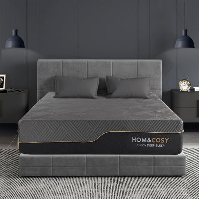 Alwyn Home Memory Foam Firm & Luxury Cooling Gel Green Tea Mattress