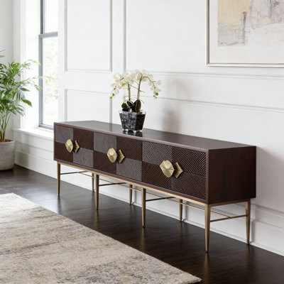 American-style Light Luxury Design TV Cabinet
