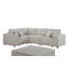 Canapé modulaire avec repose-pieds 99 po Melrose