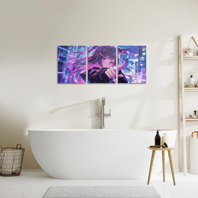 3 Piece Wrapped Canvas Print