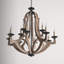 Arpin 12 - Light Dimmable Empire Chandelier