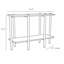 Andor 56.5 in. Solid Wood Console Table
