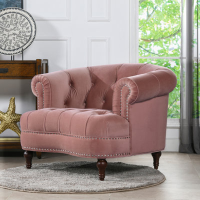 Mercer Velvet Armchair