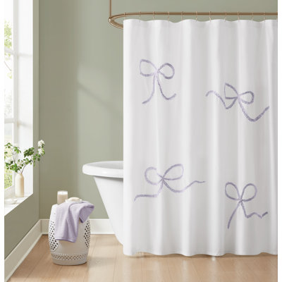 Rideau de douche texturé