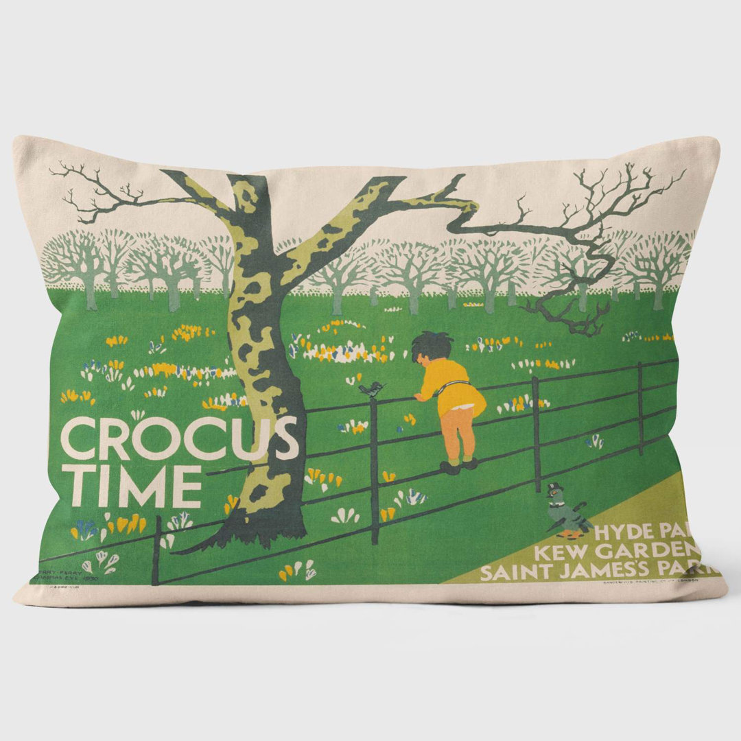 Crocus Time 2 - London Transport Cushion