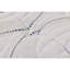 Matelas ferme très grand, milieu rafraîchissant et merveilleux, blanc et bleu, hauteur de 10 po, couches de confort à technologie d'expédition facile, profondeur de 84, compatibilité avec la base réglable-1552267558