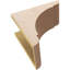 Bois de cèdre brut olympique TimberThane Corbel, brun clair apprêté-88289571