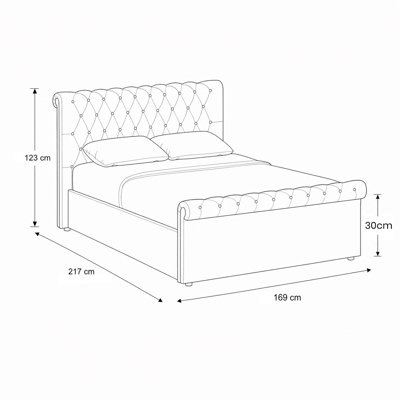 Upholstered Ottoman Bed
