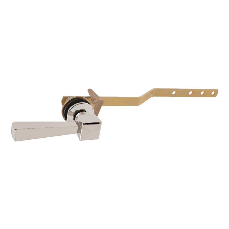 Levier de réservoir de toilette Kingston Brass à montage frontal, Polished Nickel
