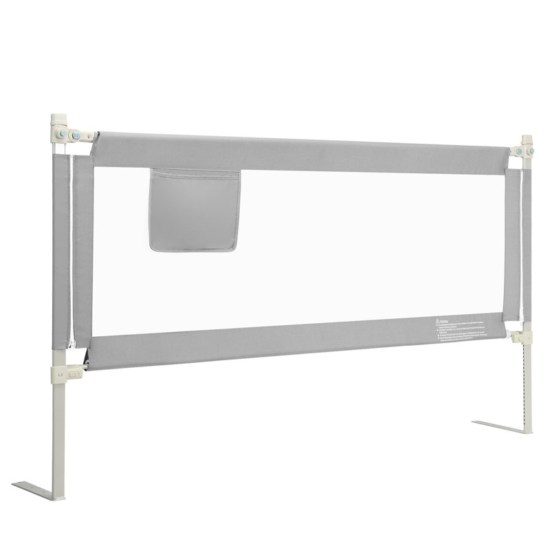 Kavalier Side Rails, 102cm H x 196cm L x 25cm W