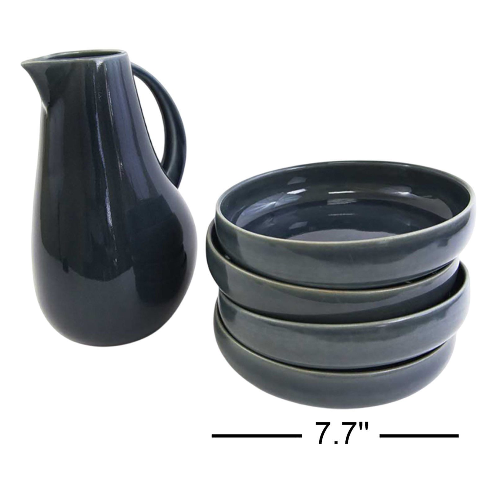Borgen Stoneware Dinnerware Set, Adriatic