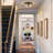 Alixandra 2-Light Flush Mount Ceiling Light With Clear Hammered Glass-295452041-295452040