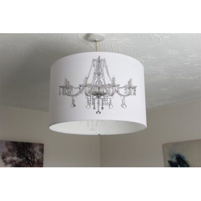 Cotton Drum Lamp Shade ( Uno )