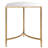 Rex Mirrored Glass Top End Table